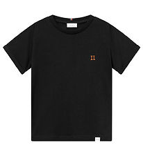 Les Deux T-shirt - Nørregaard - Noos - Sort/Orange