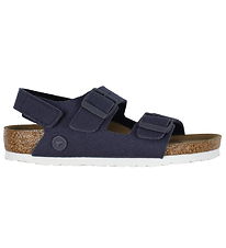 Birkenstock Sandaler - Milano HL Rivet Logo - Vegan Canvas Midni