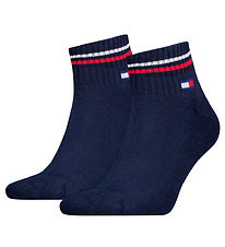 Tommy Hilfiger Strømper - 2-pak - Dark Navy