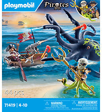 Playmobil Pirates - Kamp Mod Kæmpeblæksprutten - 71419 - 44 Dele
