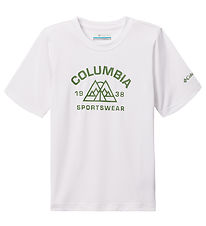 Columbia T-shirt - Mount Echo - White