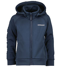 Didriksons Softshelljakke m. Fleece - Corin - Navy