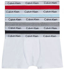 Calvin Klein Boxershorts - 5-pak - Sort/Gr/Hvid/Rd/Lysebl