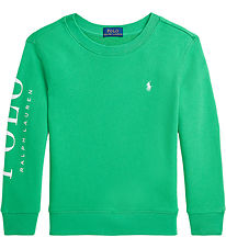 Polo Ralph Lauren Sweatshirt - Tiller Green m. Hvid