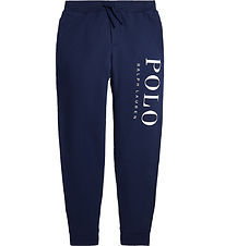 Polo Ralph Lauren Sweatpants - Newport Navy m. Hvid