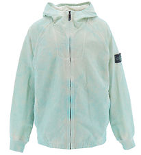 Stone Island Jakke - Lysegrøn m. Batik
