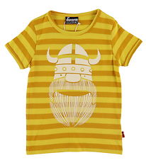 Danef T-Shirt - Danebasic - Faded Yellow / Dk Yellow Erik