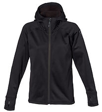Isbjörn Of Sweden Softshelljakke m. Fleece - Panda - Sort