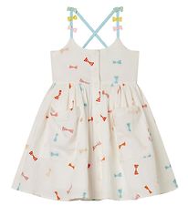 Stella McCartney Kids Kjole - Hvid m. Sljfer