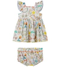 Stella McCartney Kids Kjole m. Bloomers - Hvid/Pastel