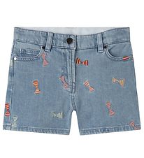 Stella McCartney Kids Denimshorts - Celeste m. Sljfer