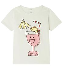 Stella McCartney Kids T-shirt - Hvid m. Drink