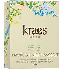 Kraes Babybad - Havre & Dødehavssalt - 200 g