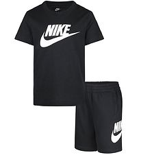 Nike Shortssæt - Shorts/T-shirt - Sort