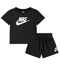 Nike Shortssæt - Shorts/T-shirt - Sort