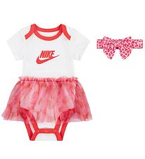 Nike Gaveæske - Hårbånd/Body k/æ - Hvid/Pink