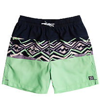 Billabong Badeshorts - Tribong - Navy/Grn