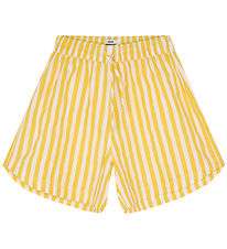 Mads Nrgaard Shorts - Sacky - White Alyssum/Lemon Zest