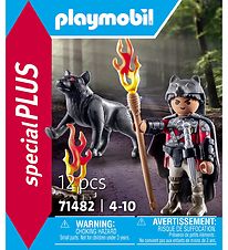 Playmobil SpecialPlus - Kriger med Ulv - 12 Dele - 71482