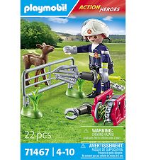 Playmobil Action Heroes - Brandmndenes Dyreredning - 71467 - 22