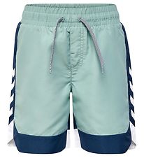 Hummel Badeshorts - hmlDIVE - Blue Surf