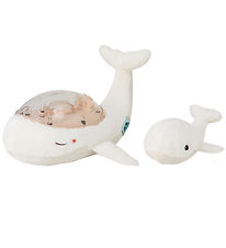 Cloud-B Natlampe m. Lyd - Tranquil Whale m. Unge - 30x28x13 cm -