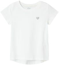 Name It T-Shirt - Noos - NkfVioline - Bright White