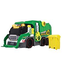 Dickie Toys Bil - Recycling Truck - Lys/Lyd