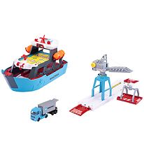 Majorette Legetøj - 30+ Dele - Mærsk Logistik Fragtskib