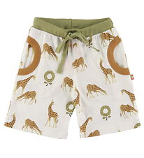 Katvig Shorts - Hvid m. Giraf