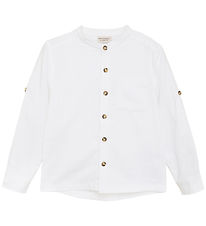 Minymo Skjorte - L/S - Bright White