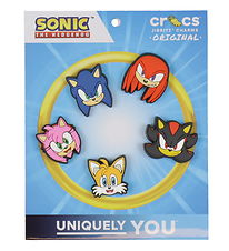 Crocs Vedhæng - Sonic The Hedgehog - 5-Pak