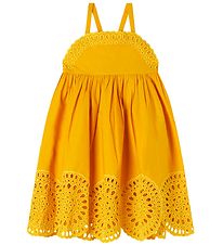 Stella McCartney Kids Kjole - Gul m. Hulmnster