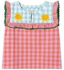 Stella McCartney Kids Top - Rosa/Orangeternet m. Grn