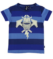 Danefæ T-Shirt - Danerainbow Ringer - Bluebird THORBOLT