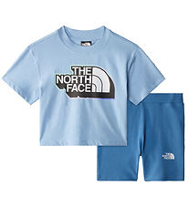 The North Face  Shortsst - T-shirt/Cykelshorts - Steel Blue/Ind