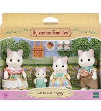 Sylvanian Families - Latte Cat Family - 5738