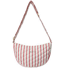 Sofie Schnoor Bltetaske - Off White/Berry Striped