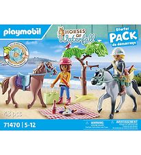 Playmobil Horses Of Waterfall - Ridetur til Stranden med Amelia