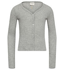 Sofie Schnoor Cardigan - Rib - Grey Melange