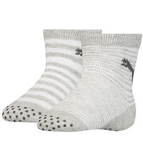 Puma Strømper - 2-pak - ABS - Grey Melange