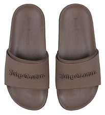 Juicy Couture Badesandaler - Breanna Embosse - Acorn