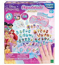 Aquabeads Perlesæt - Nail Studio - Disney Princess