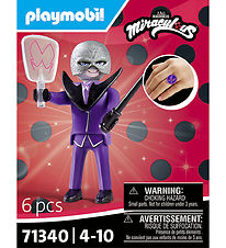 Playmobil Miraculous - Hawk Moth - 71340 - 6 Dele