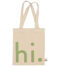 Design Letters Shopper - Lille - Hi - Natur/Grn