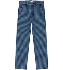 Grunt Jeans - Worker Stripe - Blue