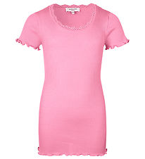 Rosemunde T-Shirt - Silke/Bomuld - Dolly Pink