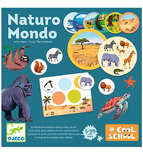 Djeco Billedlotteri  - Cool School - Naturo Mondo