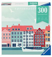 Ravensburger Puslespil - 300 Brikker - Kbenhavn By