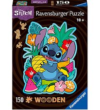 Ravensburger Puslespil - Træ - 150 Brikker - Disney Stitch